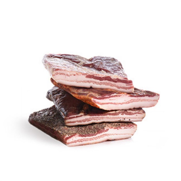 Pancetta tesa al Pepe Valpadana ca 1,5 kg