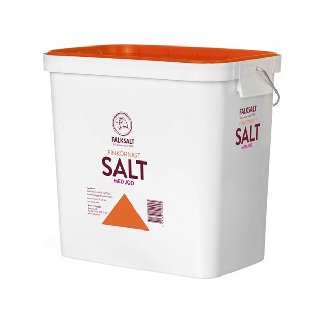Salt med jod 12,5 kg