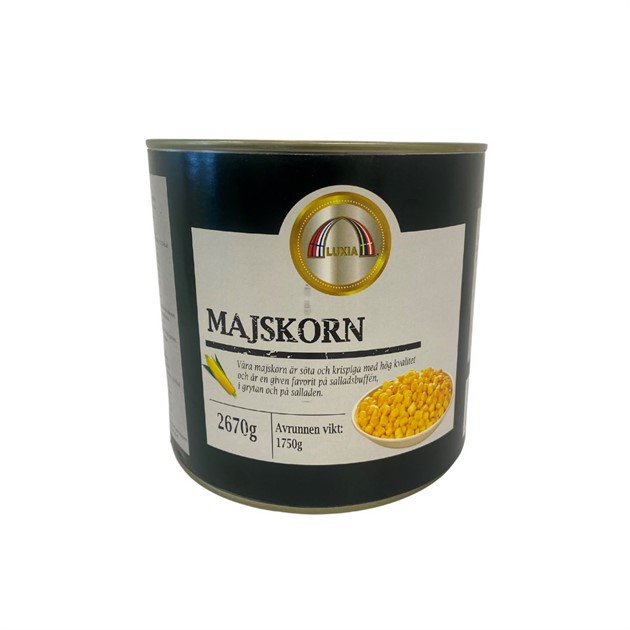 Majskorn burk 2670g