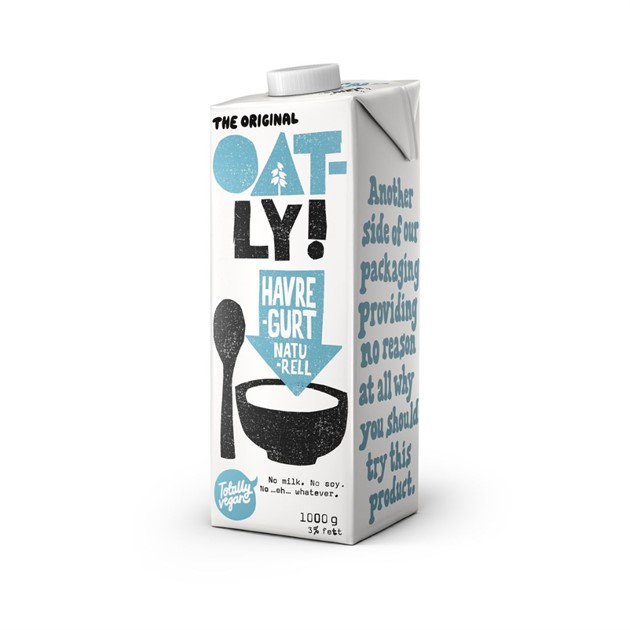 Havregurt Naturell Oatly 1 liter
