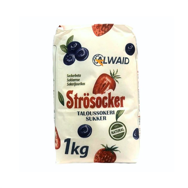Strösocker påse 1 kg