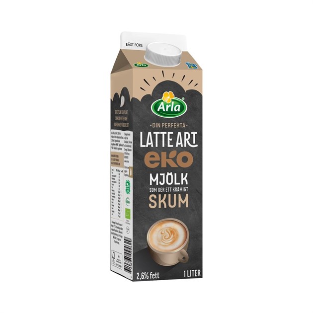Mjölk latte Arla Eko 1 liter