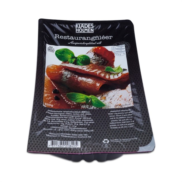 Ansjovis restaurangfiléer Klädesholmen 850 g