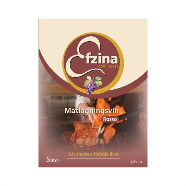 Matlagningsvin rött 5 liter