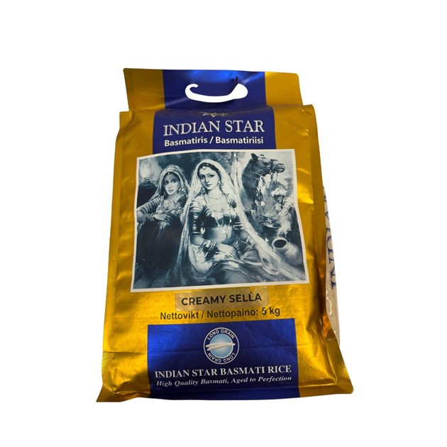 Ris Basmati Indian Star SELLA 5kg