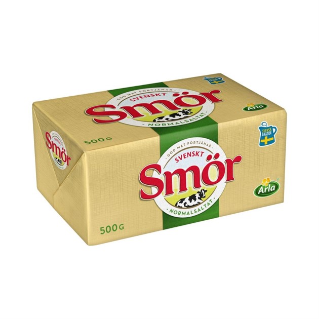Smör Arla normalsaltat 500g 20st/fp