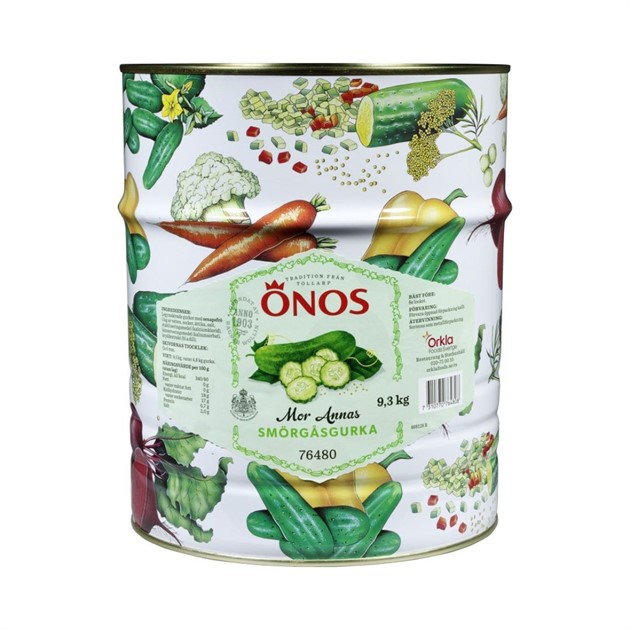 Smörgåsgurka Mor Annas 9,3kg Önos