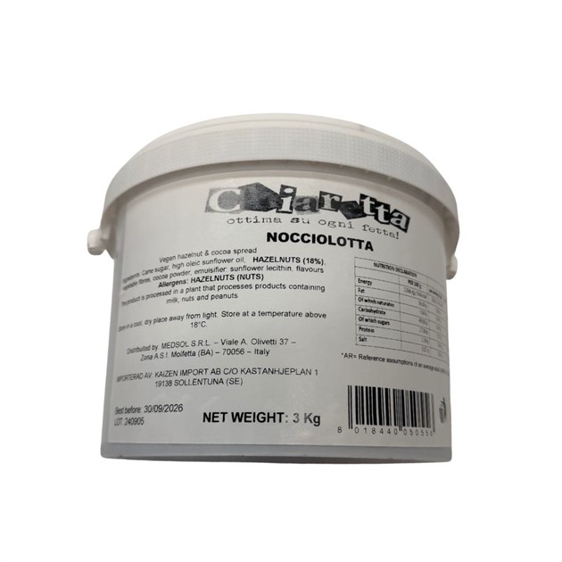 Nötcreme Noccilotta 3kg